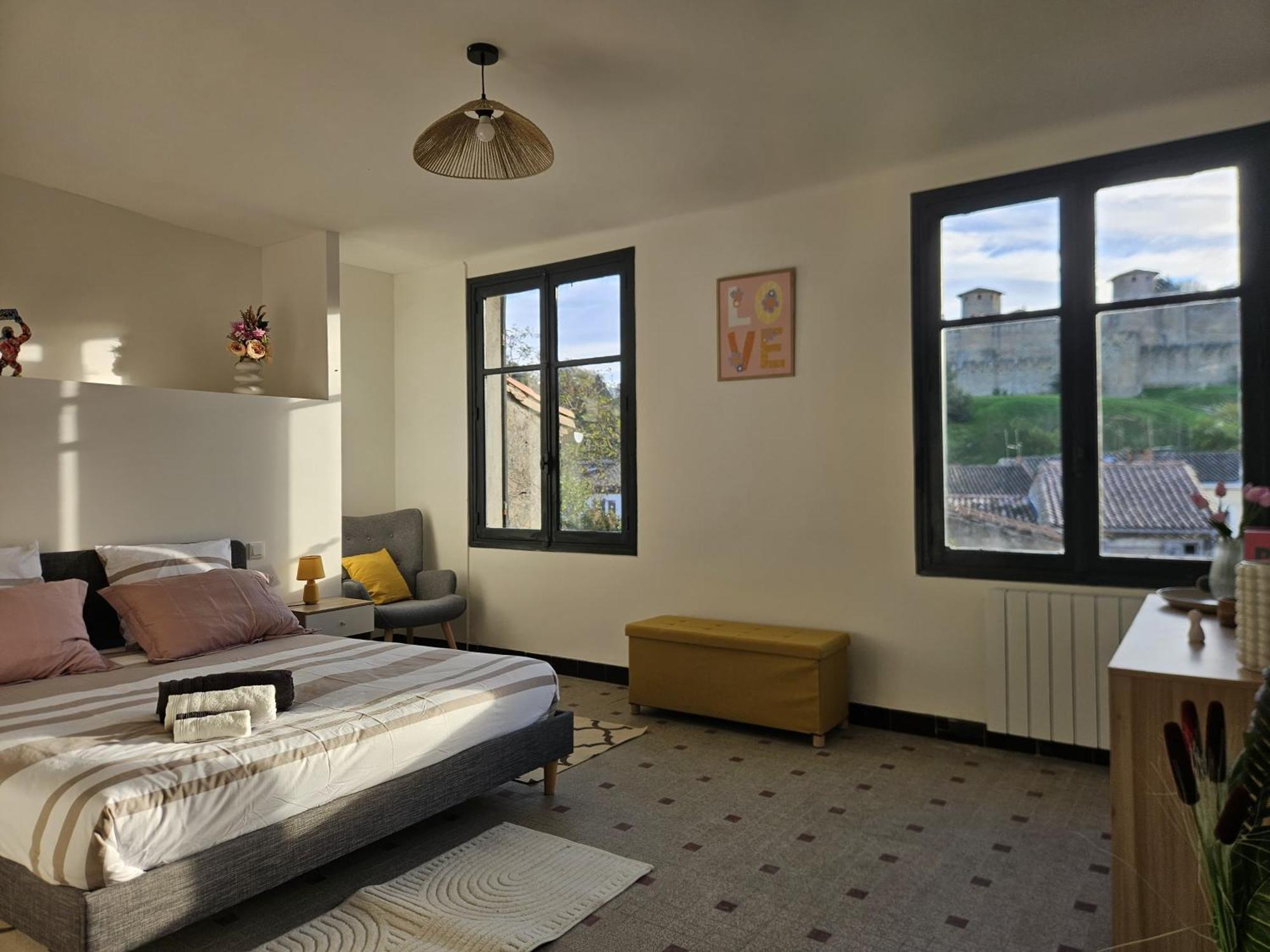 Vue Cite Medievale Castel View 卡尔卡松 外观 照片