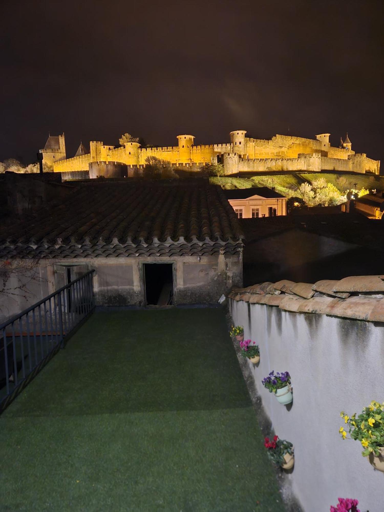 Vue Cite Medievale Castel View 卡尔卡松 外观 照片